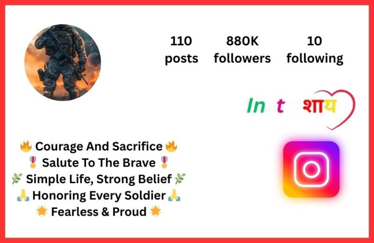 {1250+} Best Army Bio For Instagram (Copy Paste)