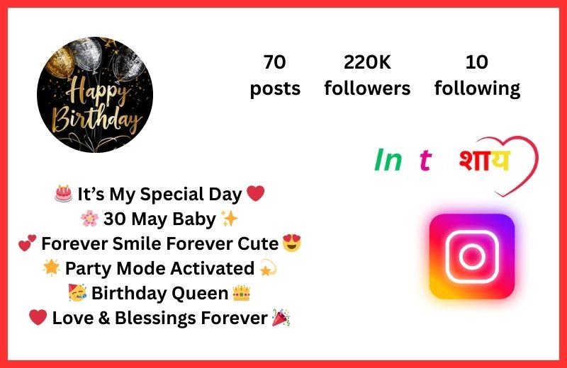 Happy Birthday Bio For Instagram