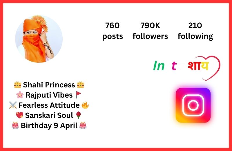 Best Instagram Bio For Rajput Girl