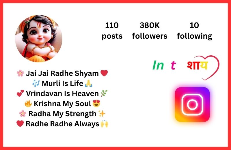 Radha Krishna Bio For Instagram In English