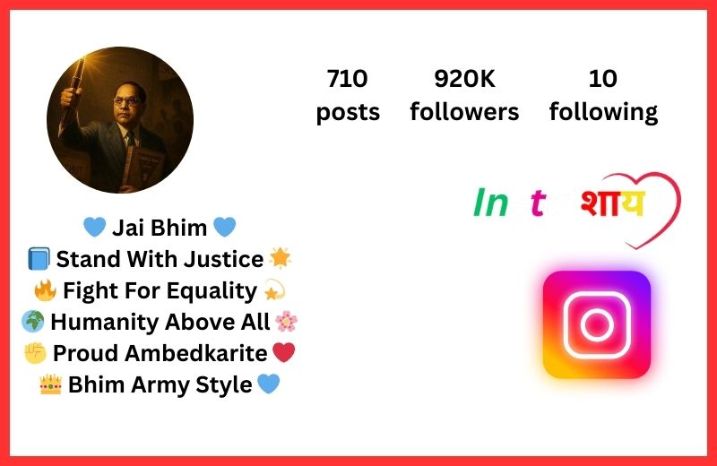 Jay Bhim Bio For Instagram In English