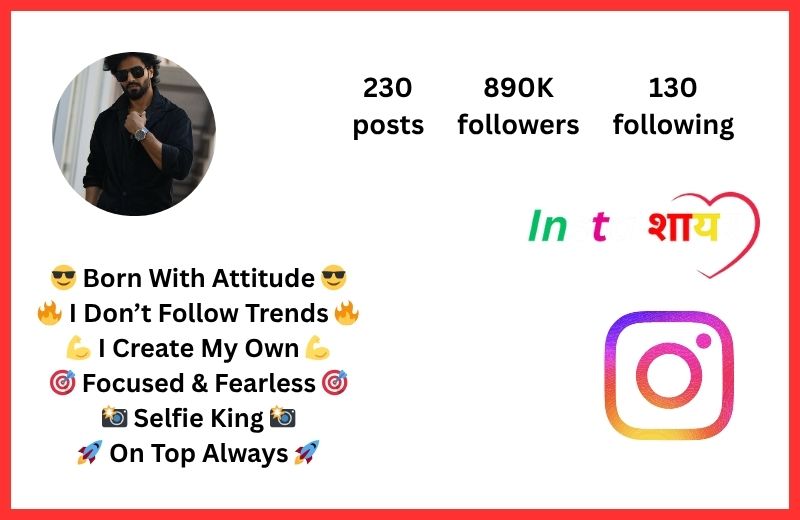 Instagram Bio For Boys Stylish