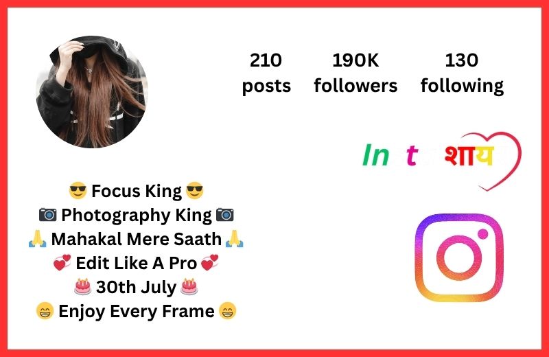 Instagram Bio For Photography Page