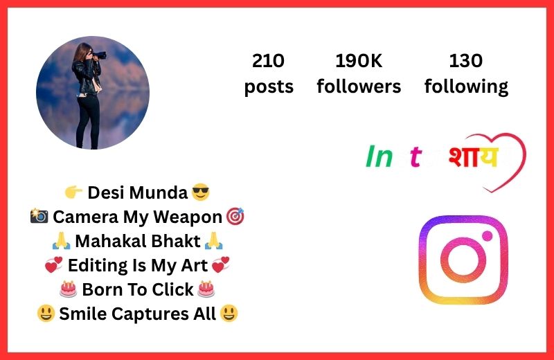 Instagram Bio For Photography