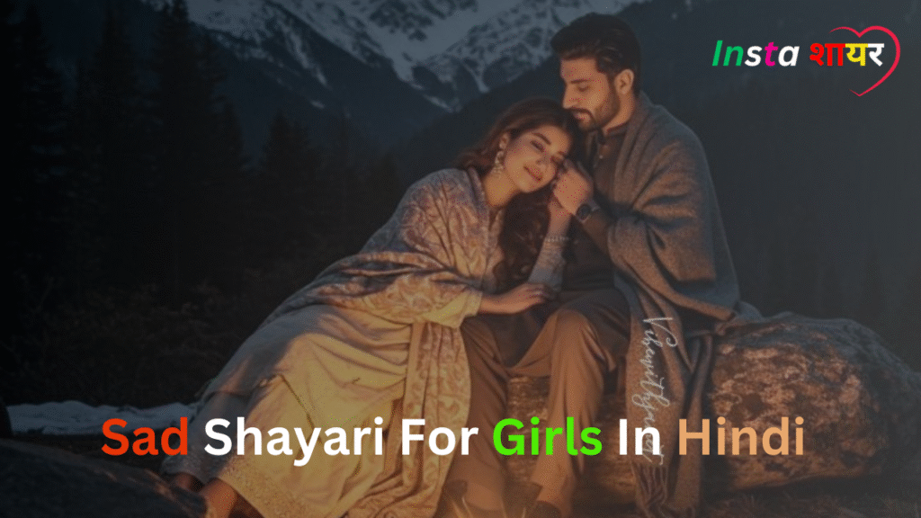 सैड शायरी फॉर गर्ल्स हिंदी-Best 110+Sad Shayari For Girls In Hindi