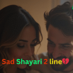 दो लाइन सैड शायरी-Best 70+Sad Shayari 2 line💔
